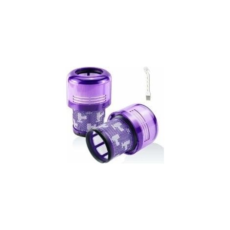 Filtros de repuesto lavables (paquete de 2) para aspiradoras inalámbricas Dyson V11 Absolute Extra Pro, V11 Torque Drive Animal, V15 Detect, SV14, SV17 y SV22. Reemplaza la referencia DY-970013-02. (1/5)