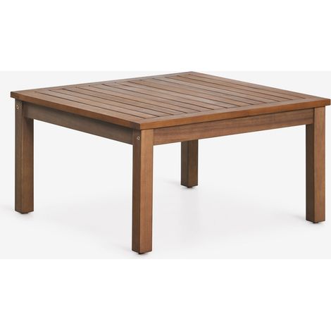Table basse carrée 65x65 cm en bois d'acacia Branson SKLUM (1/5)