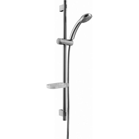 Saliscendi in ottone con doccia in ABS cromo Paffoni Trieste ZSAL112 Cromo (1/2)
