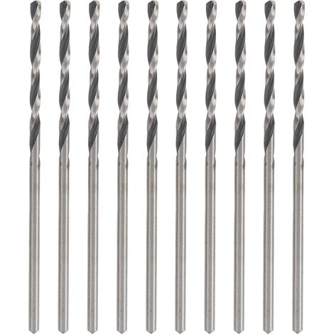 10 Stück 1,6 Mm HSS Bohrer, Zylinderschaft Spiralbohrer Schmuck Bohrer, Handbohrer für Schmuck Perlen Perlen Stanzbohrwerkzeuge (1/5)