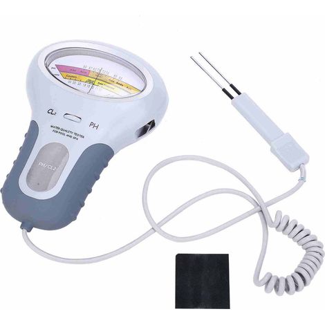 Analyseur de qualité d'eau PC-102 CL2, chlore et pH, avec sonde, pour piscine et spa, mesure précise et fiable (1/5)