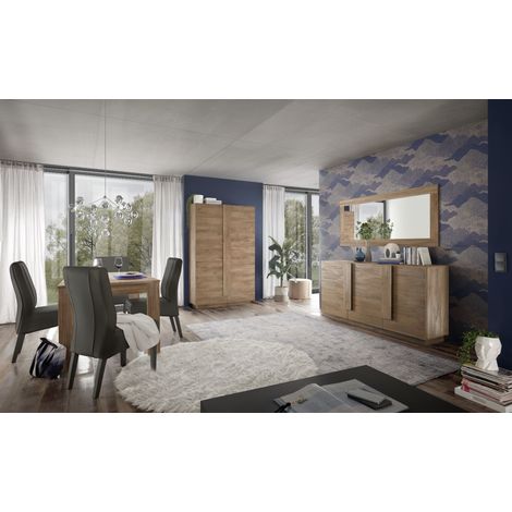 Soggiorno Ares linea Sax in finitura Rovere Mercure (1/4)