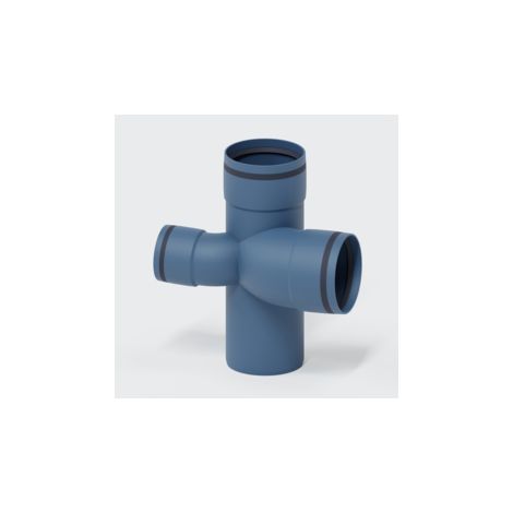 PoloPlast POLO KAL XS Branche de raccordement combiné DN 110/75/110, 87,5 degrés