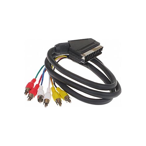 EURO/6CINCH-KABEL 1,2 m