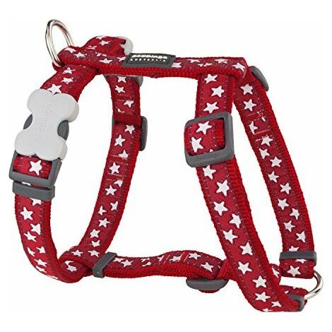 Imbracatura per Cani Red Dingo Style Rosso Stella 25-39 cm (1/4)