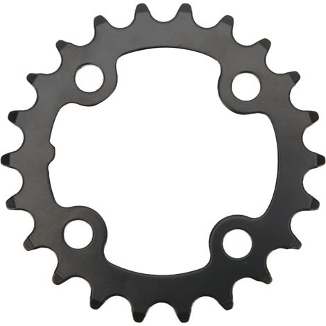 22-Zahn-Kettenblatt für 8/9/10-fach-Schaltungen, Kurbelarm aus Kohlenstoffstahl, 64 mm Lochkreis (BCD) (1/5)