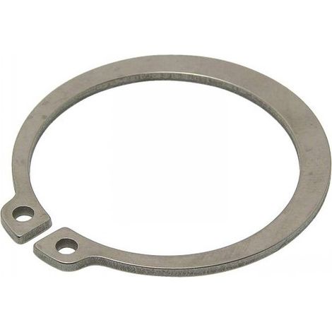 200 Anneaux d'Arrêt Extérieurs pour Arbre Type A 4 mm - DIN 471 - UNI 7435 - Inox - D-Work (1/4)