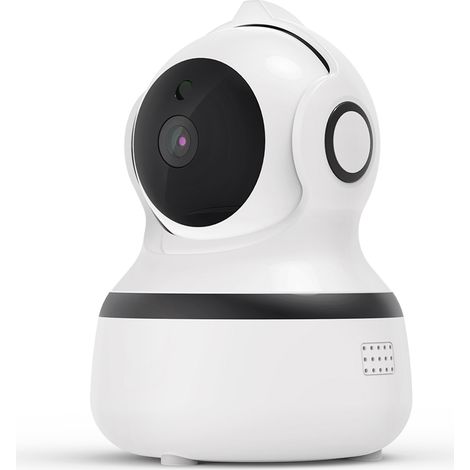 Caméra IP WiFi 1080p Full HD OWSOO sans fil 2,4 GHz avec vision panoramique, détection de mouvement, audio bidirectionnel, vision nocturne, idéale pour la surveillance de bébé, d'animal de compagnie o