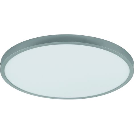 Éclairage de plafond Fueva 1 Rond gris argenté 4000K - 97276