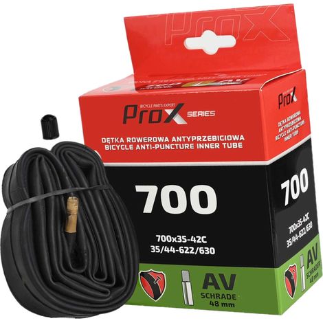 Camera d'aria per bicicletta 28 700x 35/38/40/42 AV 48mm PROX antiforatura autosigillante