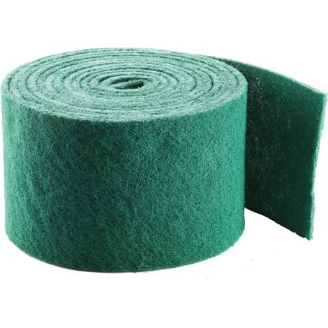 Rouleau abrasif vert 5.00m - TAMPEL - HYGIENE CUISINE