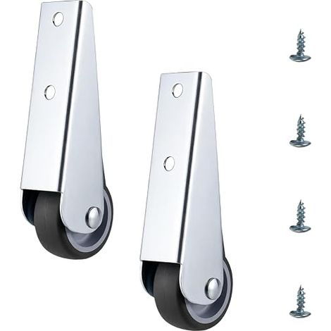 Roulette 40mm Support en L Vis (1/5)