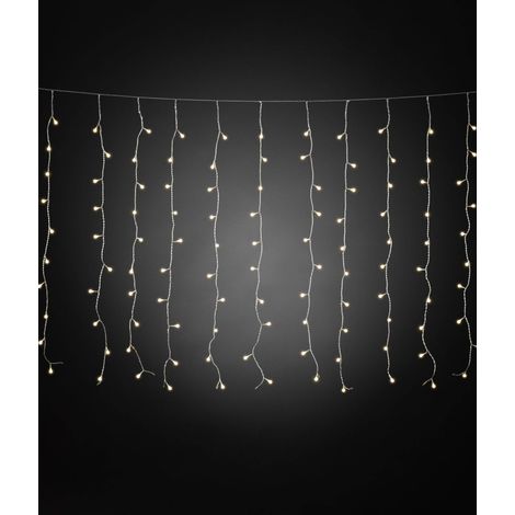 Guirlande lumineuse stalactites Konstsmide 3674-103 pour l'extérieur 24 V Ampoule LED (L x l x H) 12.47 m x 247 cm x 100 cm Y631071 (1/4)
