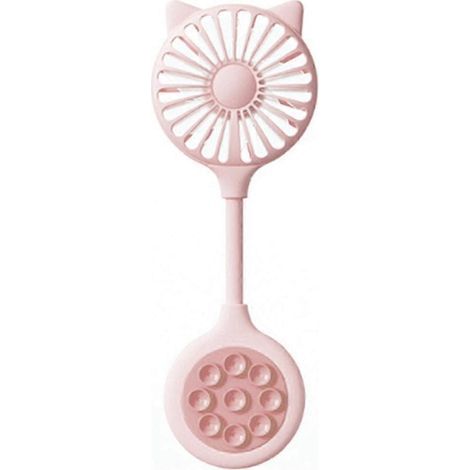 Petit ventilateur de bureau portable, mini ventilateur USB avec ventouse, idéal pour la maison et l'extérieur. Cadeau parfait -AquaForge (1/5)