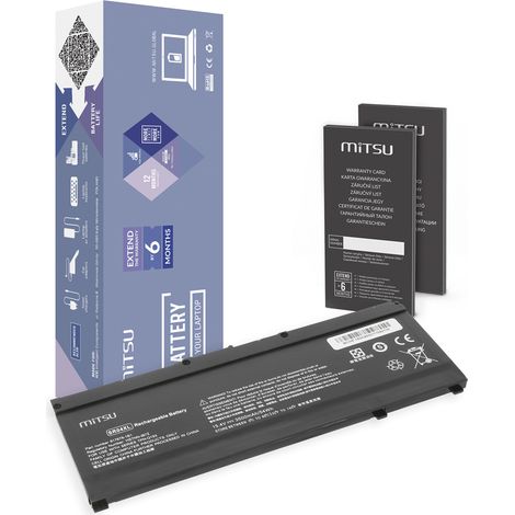 Batterie SR04XL TPN-C133 pour HP Omen 15-DC 15-CE (1/5)