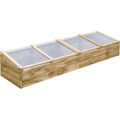 Maison Exclusive - Serre 2 pz in Legno di Pino Impregnato 200x50x35 cm (1/5)