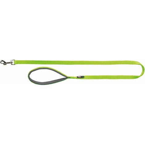 Premium guinzaglio: M-L: 1m/20mm verde