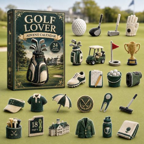 Sport Adventskalender 2026 2D Golf Überraschungsbox