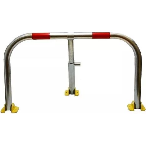 Ultra Secure – Arceau de parking galvanisé avec serrure intégrée – Acier 2 mm – Dimensions 860x470x280 mm – Sécurisé avec 2 clés
