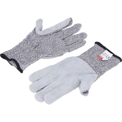 Gants de travail résistants aux coupures en HPPE niveau 5, respirants et à forte adhérence, pour la construction et le jardinage. (1/5)