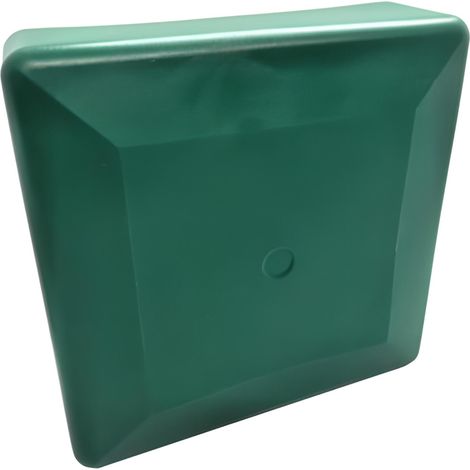 Tapa de extremo exterior para perfil, tapa, techo, 100x100, 20 piezas, verde (1/5)