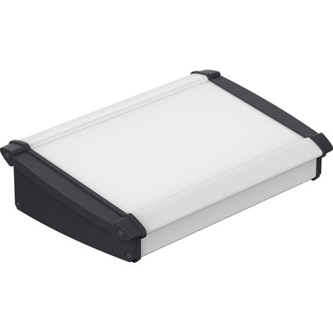 Bopla ALU-TOPLINE ATPH 1865-250 Pult-Gehäuse (L x B x H) 250 x 181 x 68 mm Aluminium, ABS Graphitgra