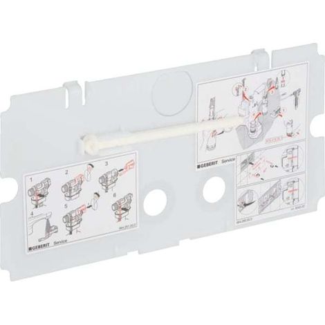 GEBERIT Schutzplatte zu UP-Spülkasten - 240.512.00.1 (1/5)