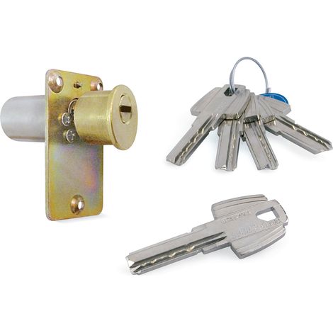 Cilindro Tesa Seguridad T6TS 40 Leva Corta Cilindro Redondo