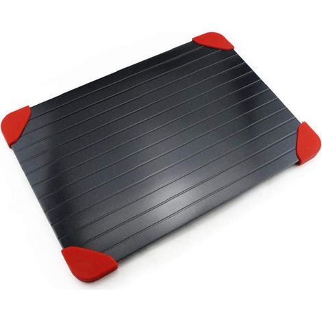 Coin De Degel - Plateau De Degel En Silicone Rouge - Pour Viande Et Aliments Surgelés - Lot De 4 (1/5)