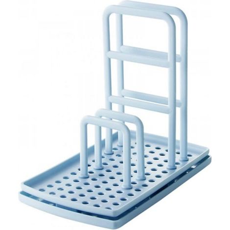 Porte-éponge à ventouse en plastique, égouttoir à vaisselle, support de vidange pour salle de bain et maison (1/5)