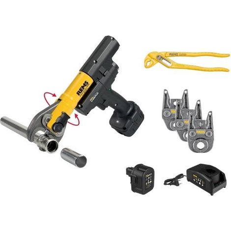 Pressatrice mini press 14v acc con 3 pinze th catch w 240 rems 578x11 r220 (1/5)
