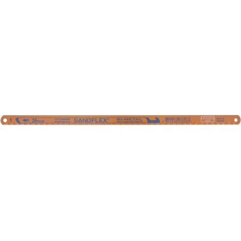 Lame de scie à métaux Bahco Pradines orange 300 mm 3 pièces
