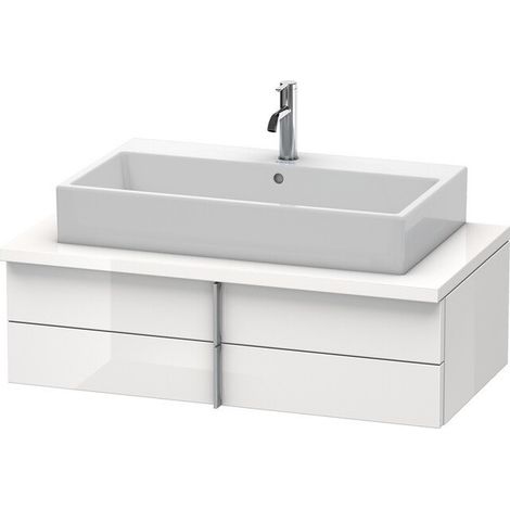 Meuble bas console VERO 285x1000x518mm blanc brillant