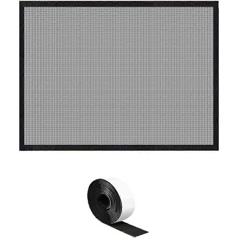 Pare-feu grille de sécurité pour cheminée rideau pare-feu en maille pour protéger les bébés - Noir (1/5)