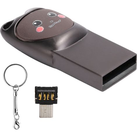 Clé USB 64 Go, lecteur flash USB 2.0 avec adaptateur Micro USB, compatible smartphone et ordinateur (1/5)