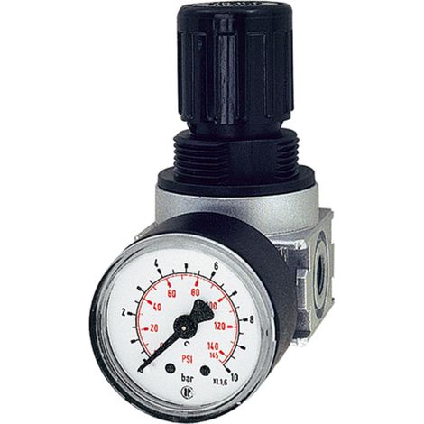 Riegler Druckregler »multifix-mini« inkl. Mano, BG 0, G 1/4, 0,2 - 6 bar (1/4)
