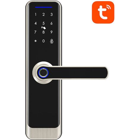 Serratura digitale intelligente Avatto SDL-A270-S -5572 WiFi, colore argento.