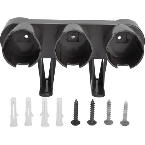 Support mural pour aspirateur avec 5 trous - Support de rangement et station d'accueil pour maison (1/5)