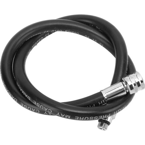 Tuyau de plongée basse pression, tuyau à gaz en caoutchouc pour détendeur premier et deuxième étage, 75 cm/29,5 pouces (1/5)
