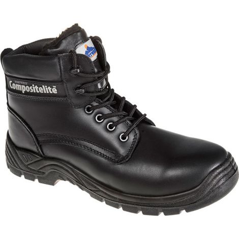 Bota con forro lanoso Compositelite Thor S3 CI, protección contra el frío FC12 48 Negro