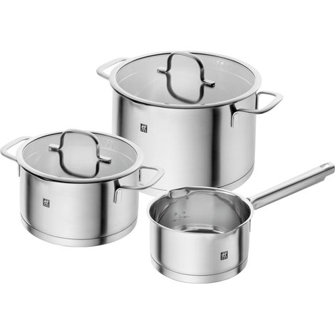 Zwilling - TrueFlow, Pot set 3-pcs - Sølv