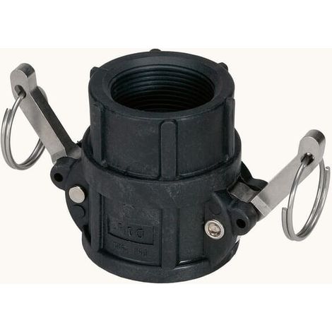 Camlock Tipo D 3" rosca hembra polipropileno GEOLINE 8034504