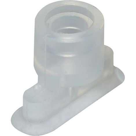 Riegler Flachsauger oval, SGO ø: 7x3,5, Silikon (1/2)