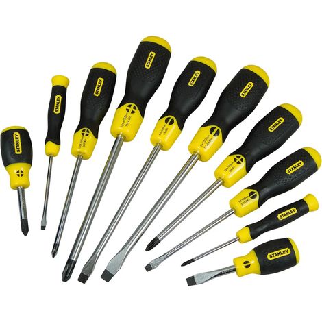 Stanley 5-64-977 Set Giraviti Cushion Grip FLD/PH 10 Pezzi