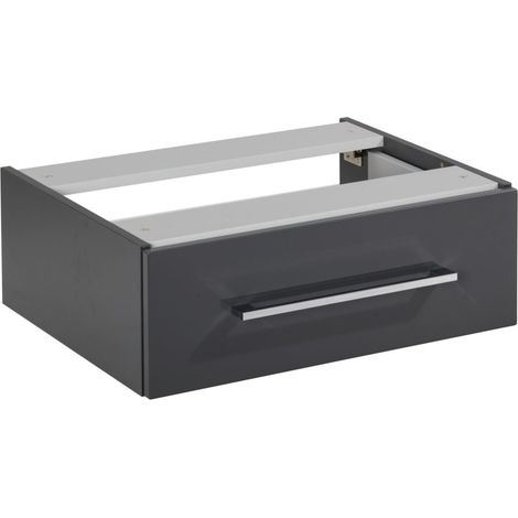 Fackelmann HYPE 3.0 Unterbauschrank 60 cm, Anthrazit, 1 Schublade"-"83231 (1/3)