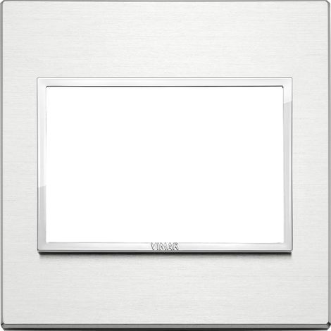 VIMAR - 21648.01 Plaque BS 3M, aluminium brillant