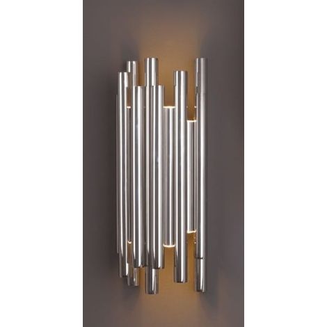 Applique Organic cromata LED 8W dimmerabile Maxlight W0186D