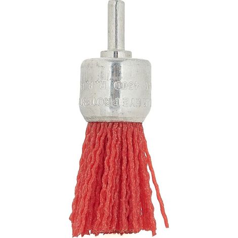 Spazzola metallica con gambo in nylon da 24 mm (200) (1/2)