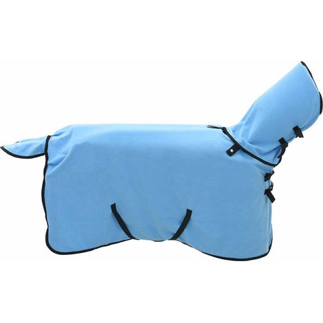 Horse Blanket Full Aqua 85 cm Polyester vidaXL