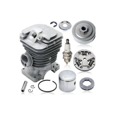 Kit cylindre 38 mm compatible Echo CS 352ES et CS 310 – Ensemble piston – Pour tronçonneuse – Pièces de rechange (1/3)